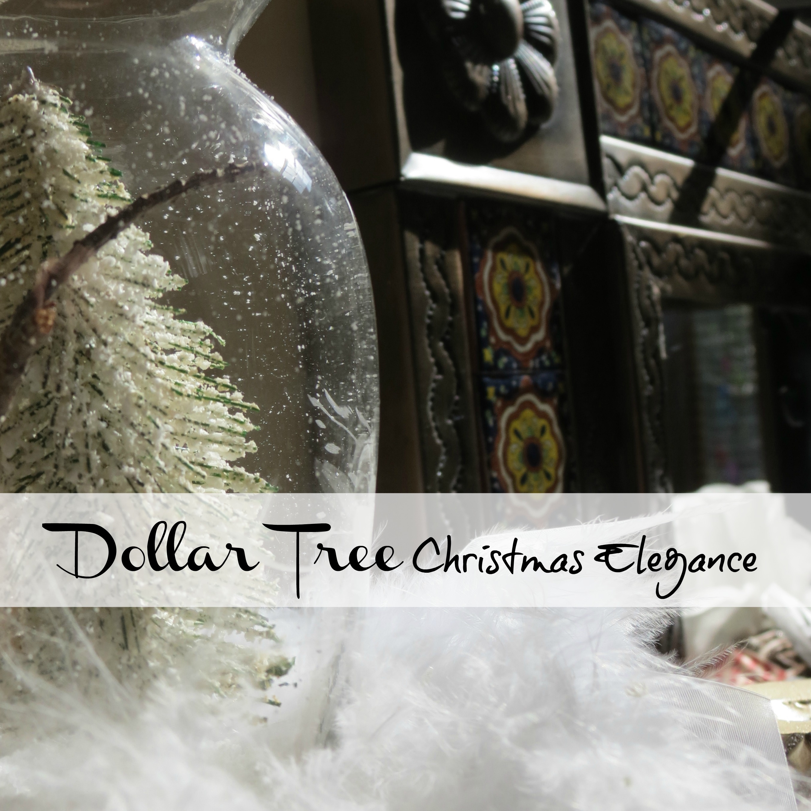 Dollar tree Christmas craft and decor ideas - Debbiedoos