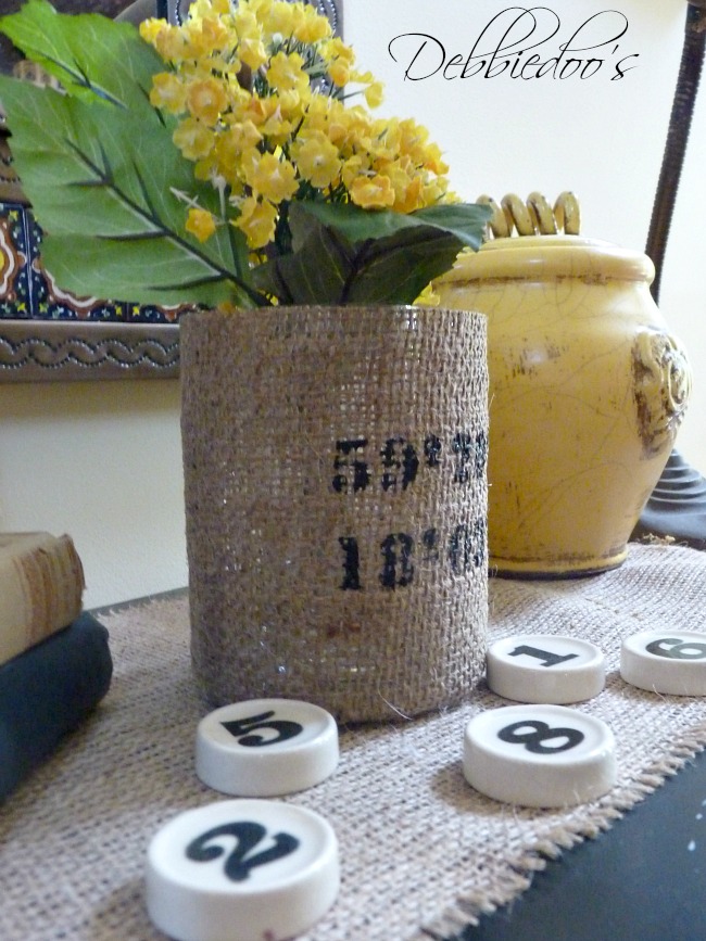 Mixing mod podge and rit dye project 2 Debbiedoos