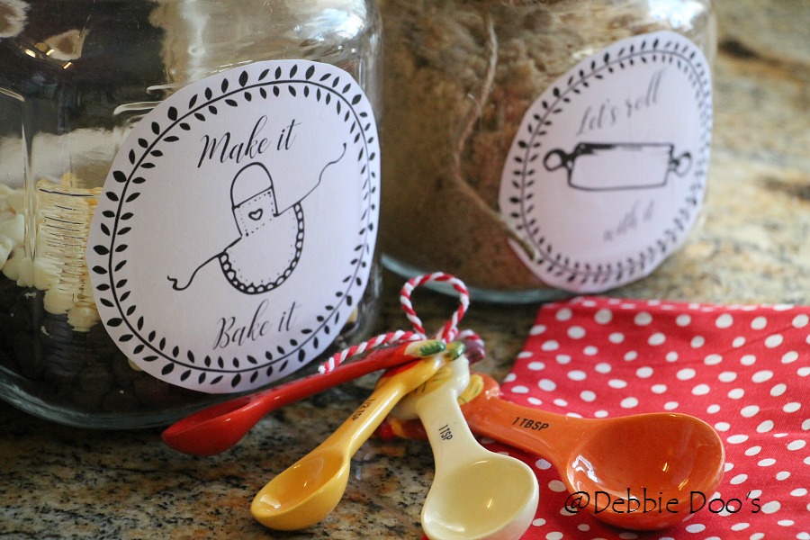 Free kitchen printable labels for canisters or more Debbiedoos
