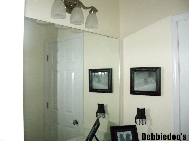How To Add Molding Around Your Bathroom Builder Grade