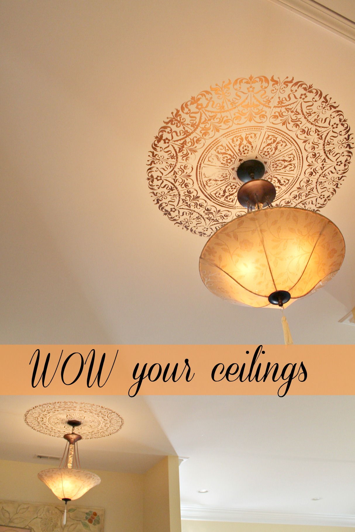 Stencil Ceiling Medallion Debbiedoo S