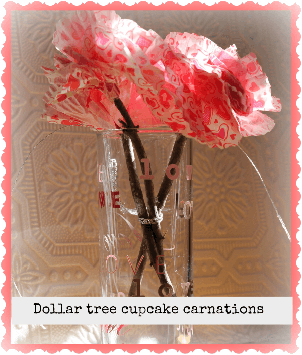 How to make cupcake liner carnations Debbiedoos