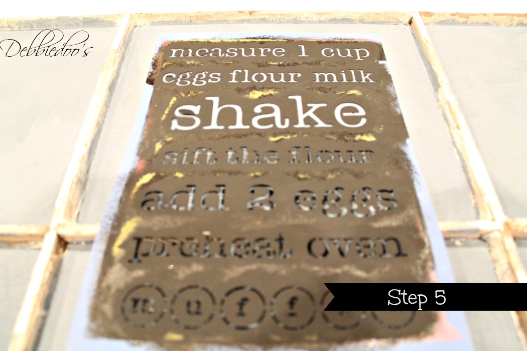How To Make An Old Window Into A Chalkboard Work Of Art
