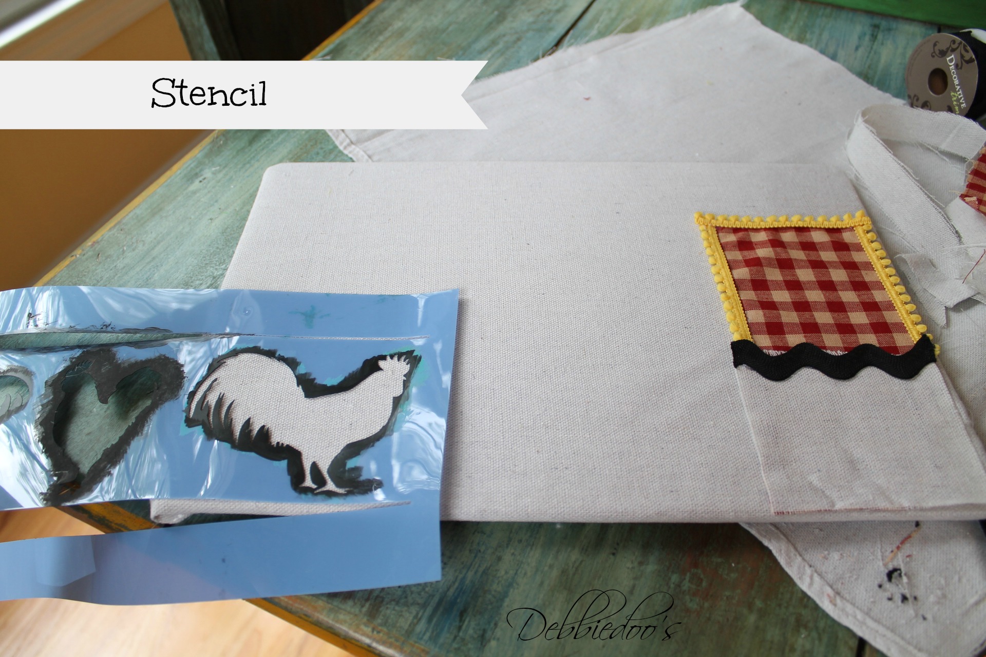 Learn how to make your own placemats Debbiedoos