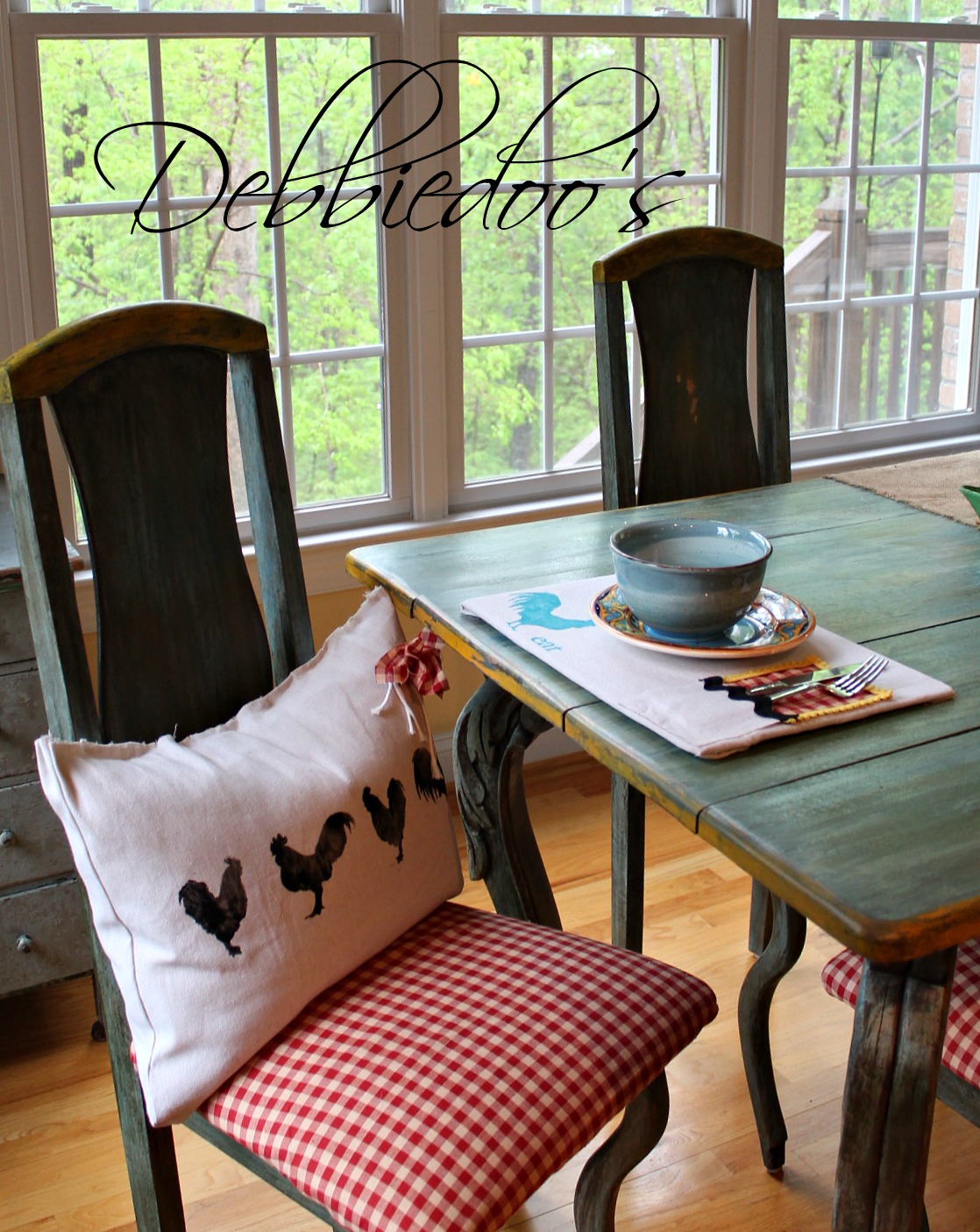 Learn how to make your own placemats Debbiedoos