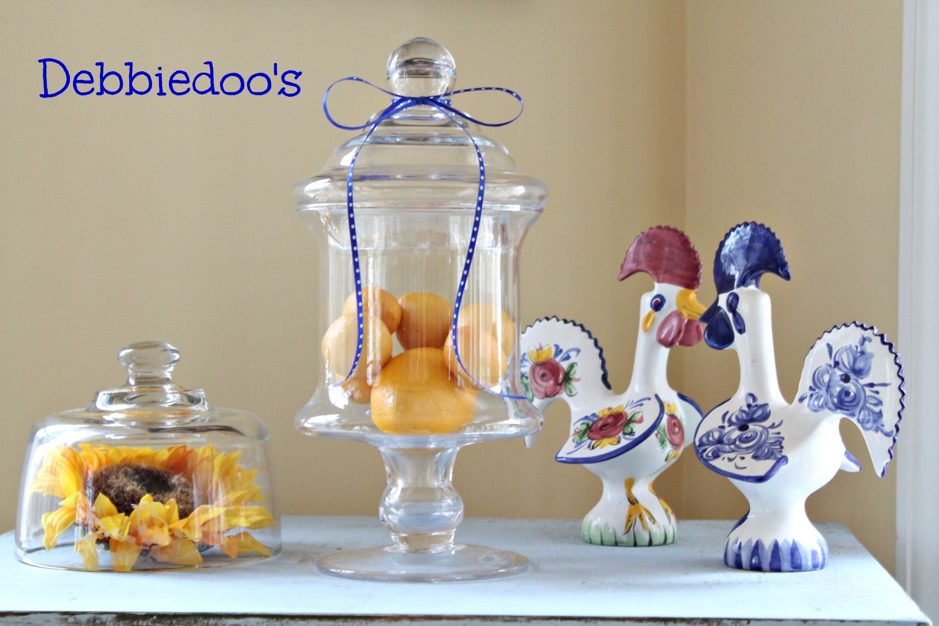 Lemons in cloche