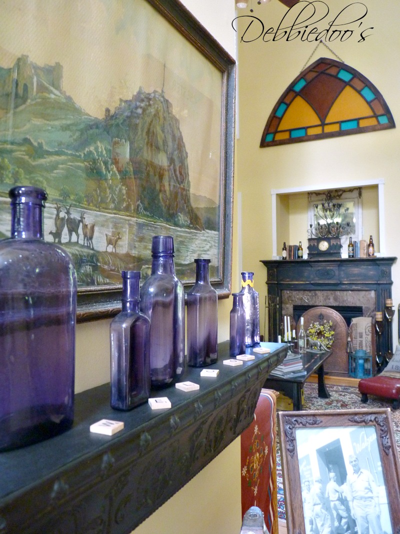 Mixing mod podge and rit dye project 2 Debbiedoos