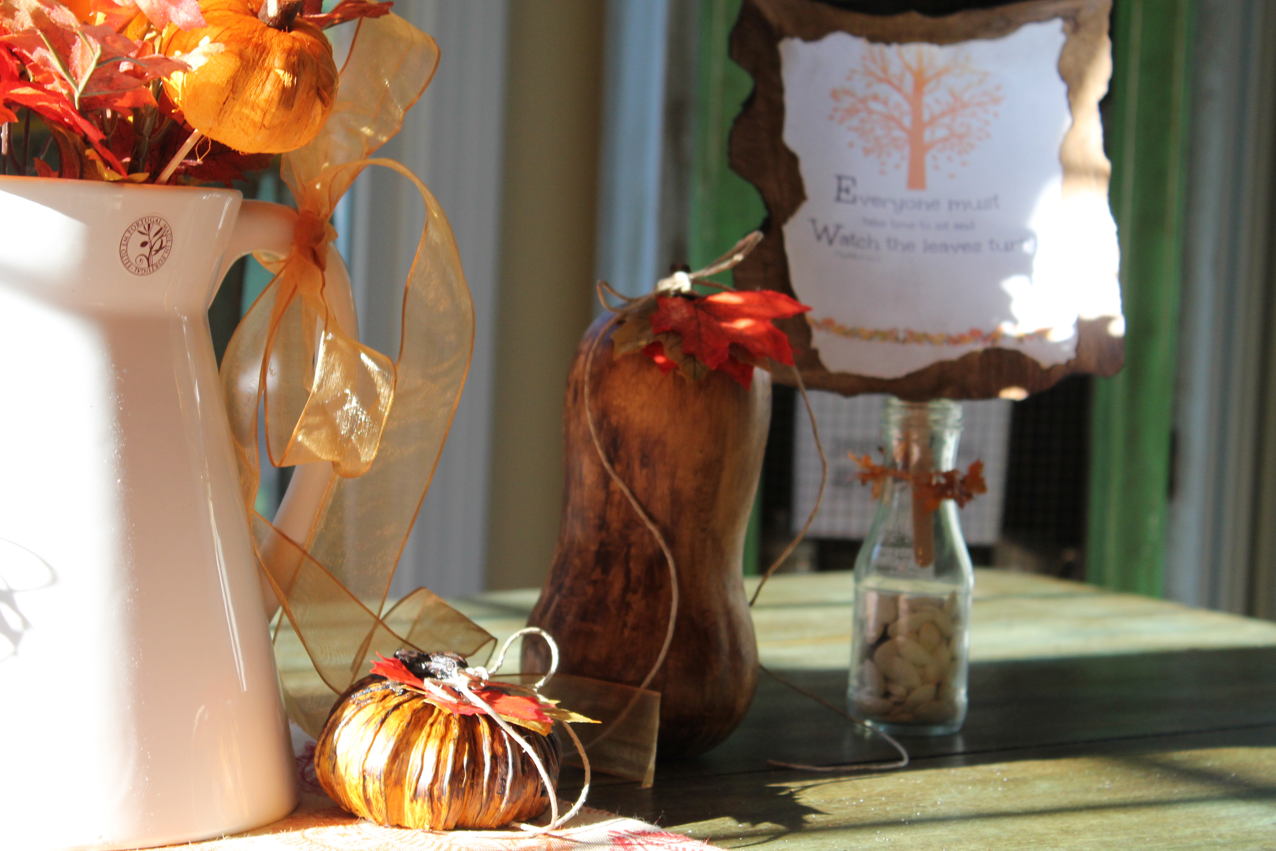 Fall Budget Decorating In The Kitchen Debbiedoos