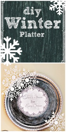 dollar tree winter platter debbiedoos dollar tree winter platter debbiedoos
