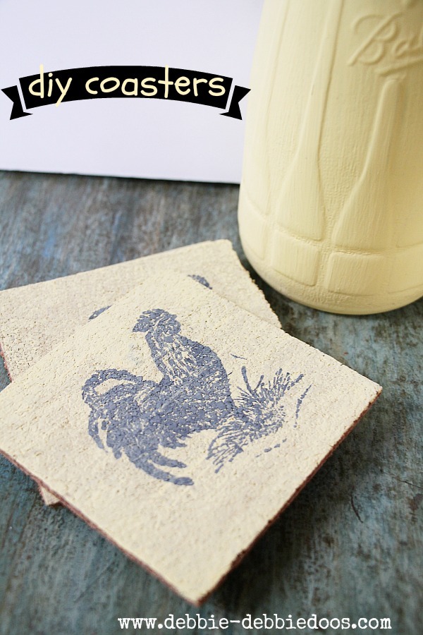 How to make your own cork coasters Debbiedoos