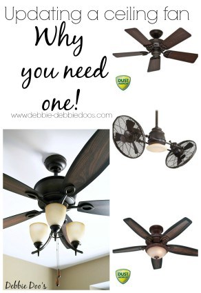 updating a ceiling fan