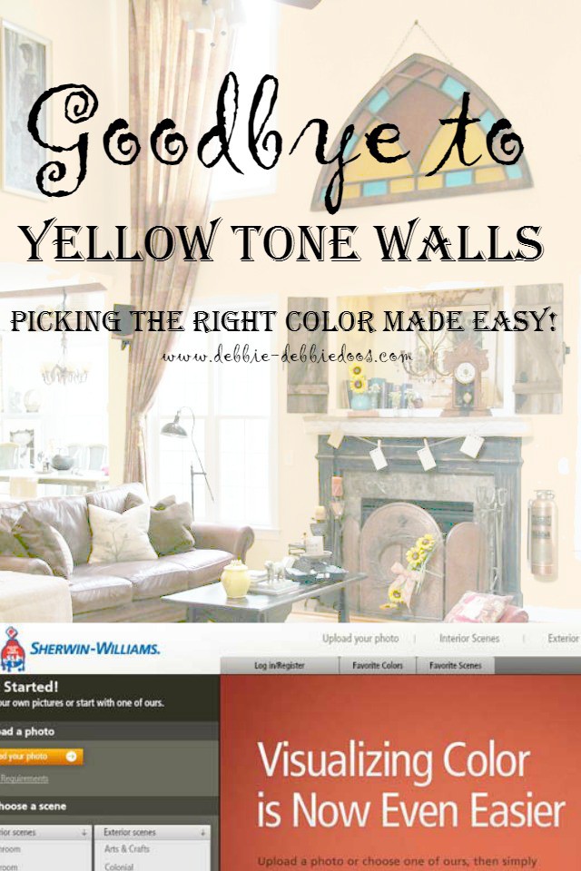 So Goodbye To Yellow Tone Walls Debbiedoos