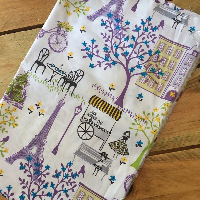 Paris Cafe Print No Sew Pillow Debbiedoos