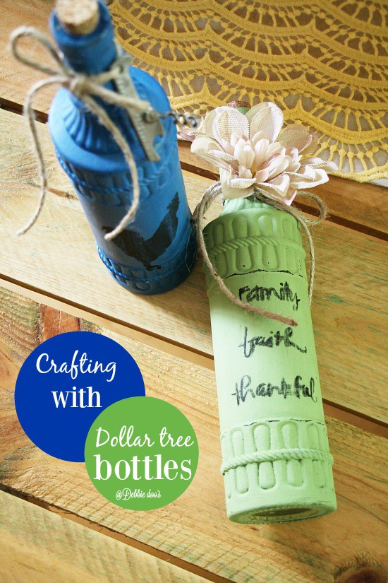 Crafting with dollar tree bottles Debbiedoos