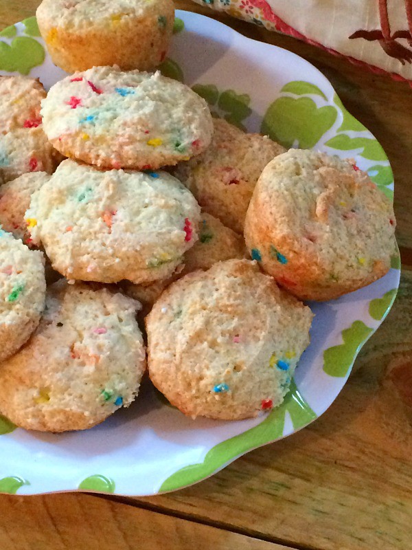 3 ingredient funfetti cool whip cookies Debbiedoos