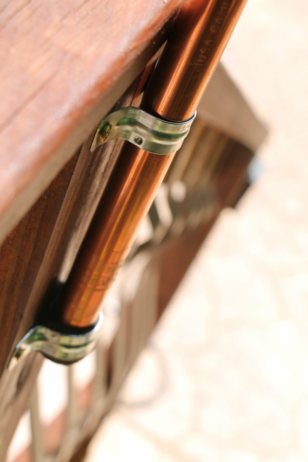 Diy Hanging Outdoor String Lights Debbiedoos Brackets For Copper Piping