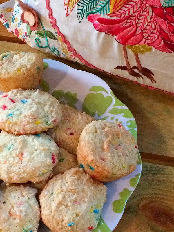 3 ingredient funfetti cool whip cookies Debbiedoos