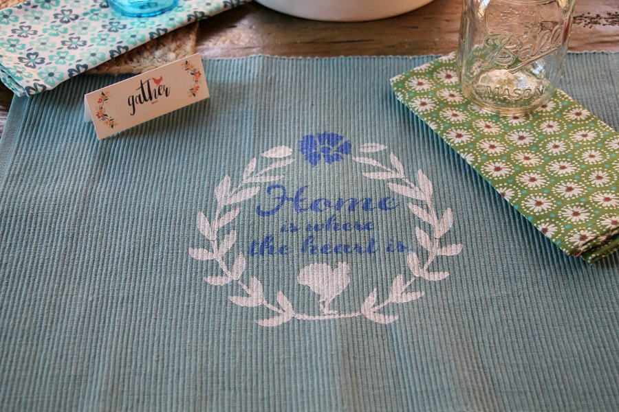 DIY placemats for your kitchen