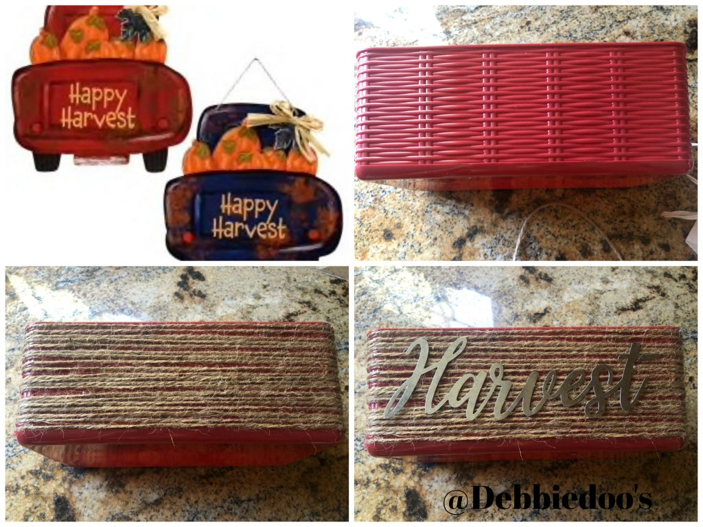 Dollar Tree Pick Up Truck Centerpiece Idea