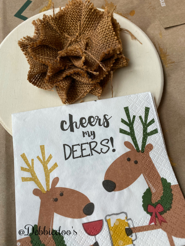 DIY Christmas sign