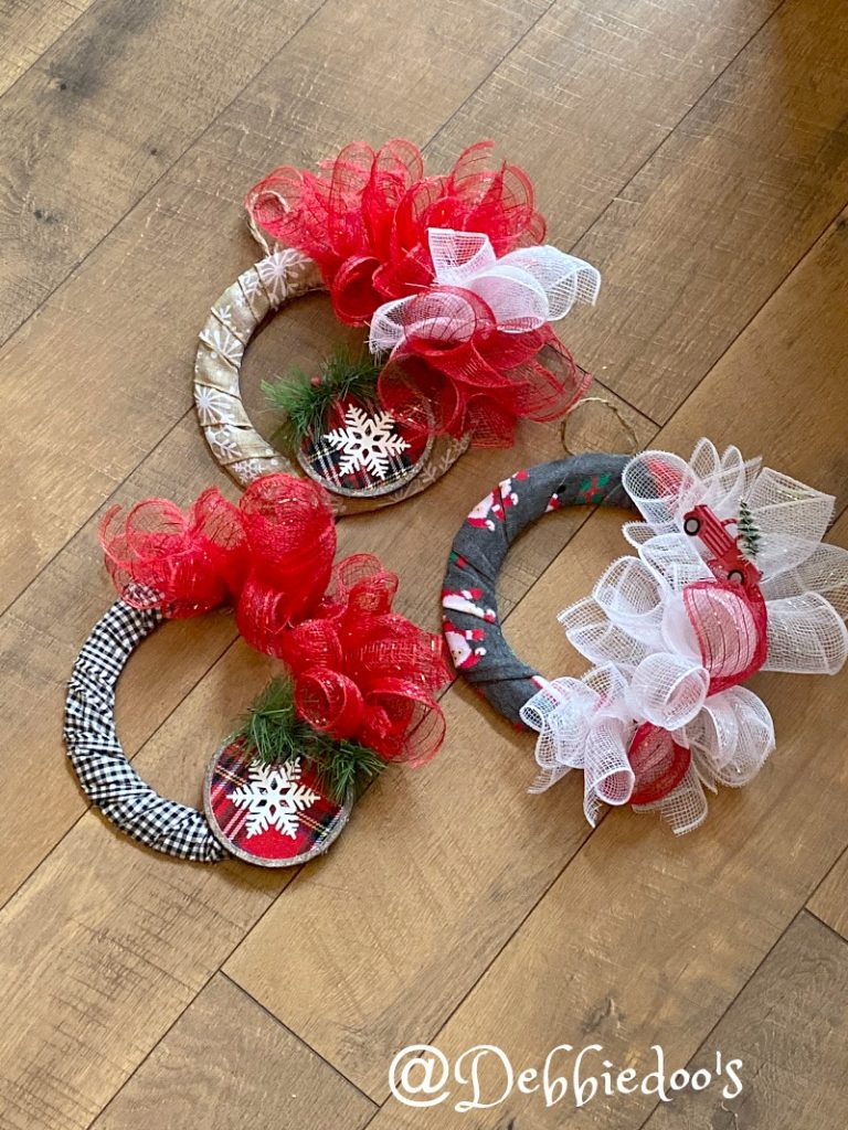 Dollar Tree Christmas Wreath 