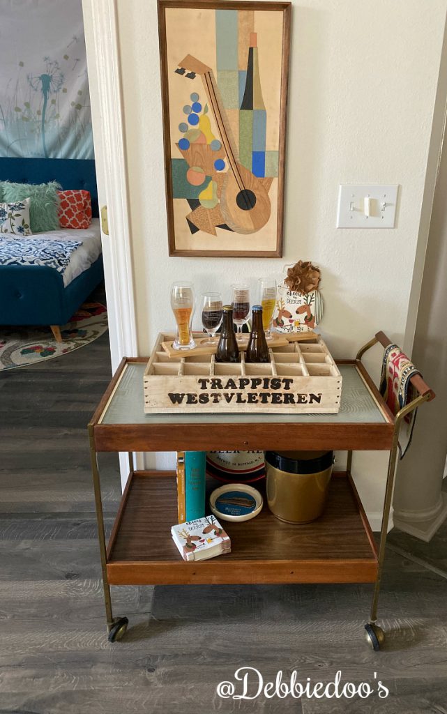 DIY Christmas sign and a Salten vintage cart