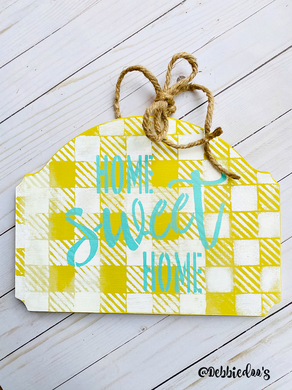 Charleston color welcome door sign