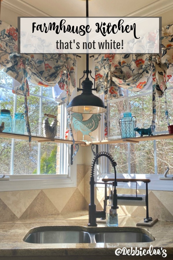 Farmhouse kitchen not white