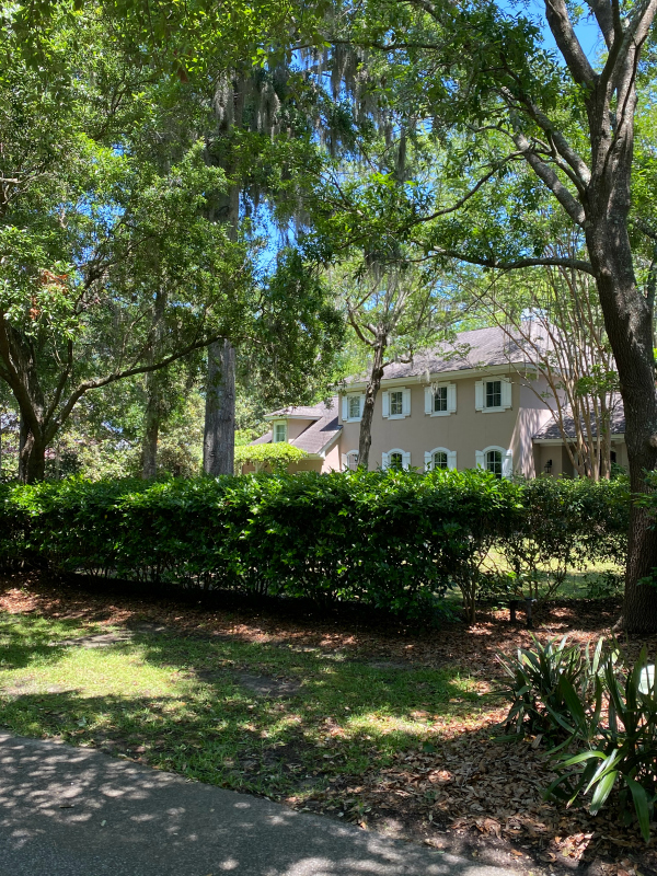 Golf course community in James Island