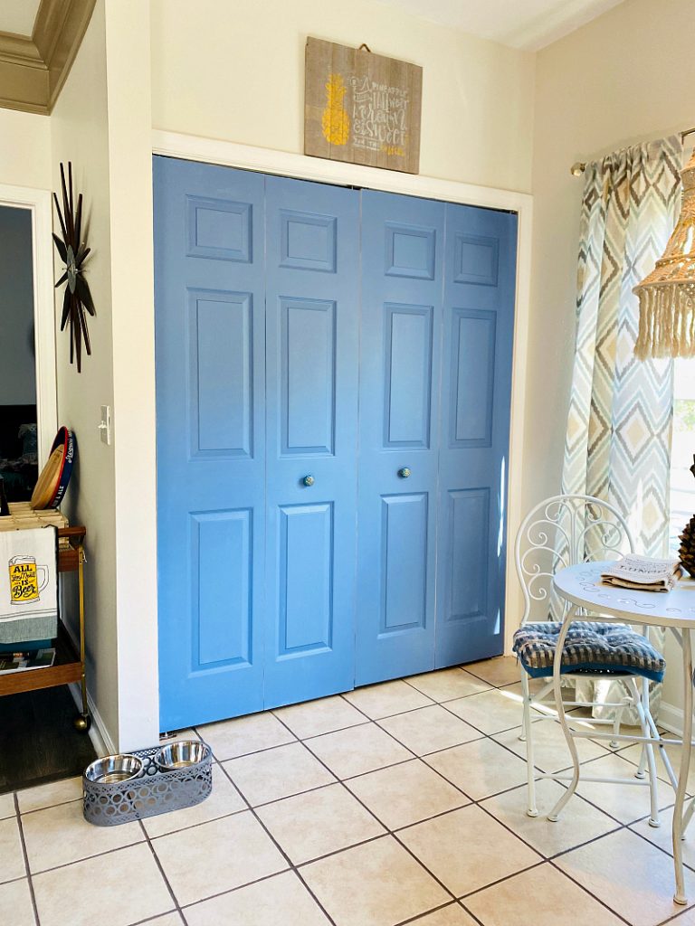 How to paint bifold doors
