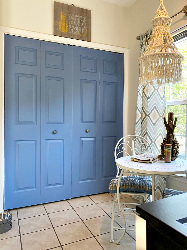 Painting laundry room interior doors