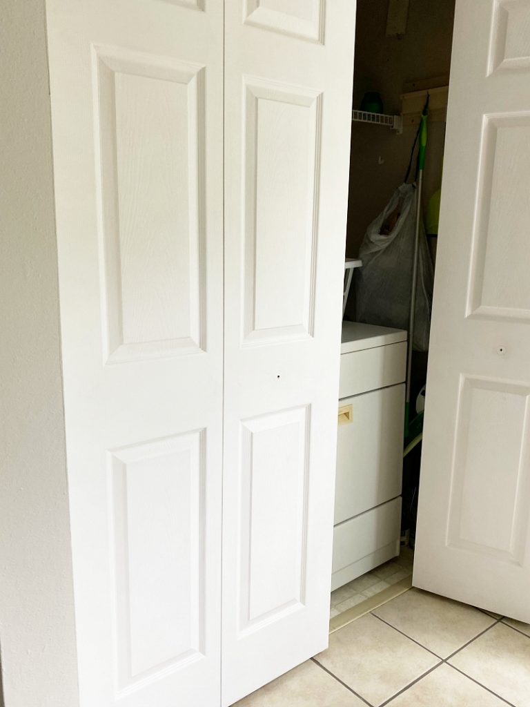 painting bifold doors