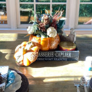 Boho Farmhouse Fall kitchen