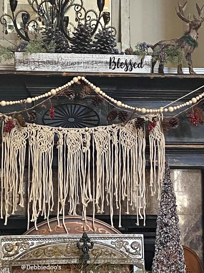 Rustic Bohemian Holiday Decorating