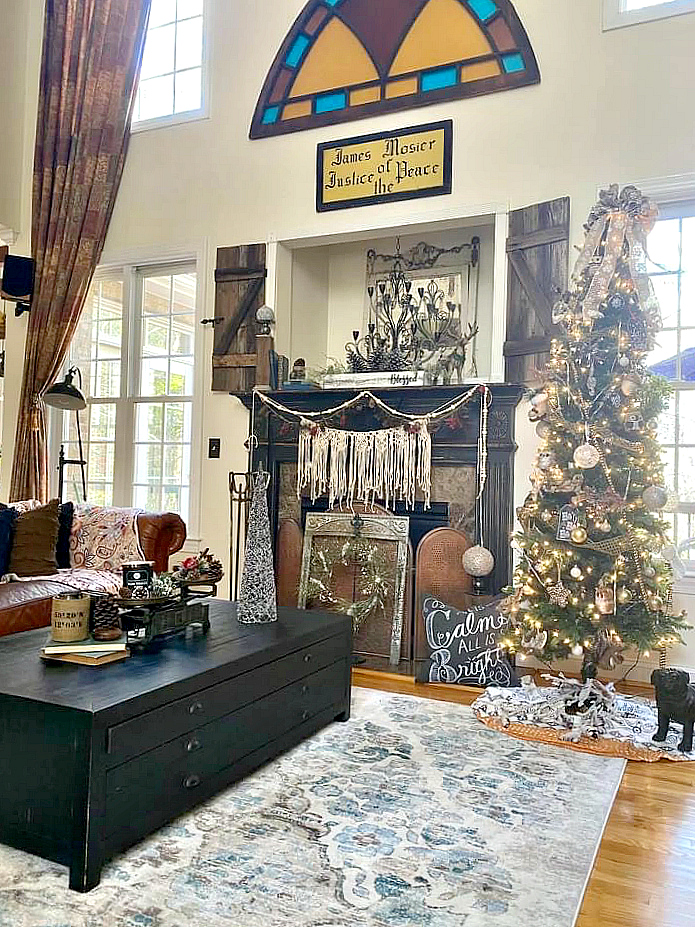 Bohemian Rustic Holiday Home Decor