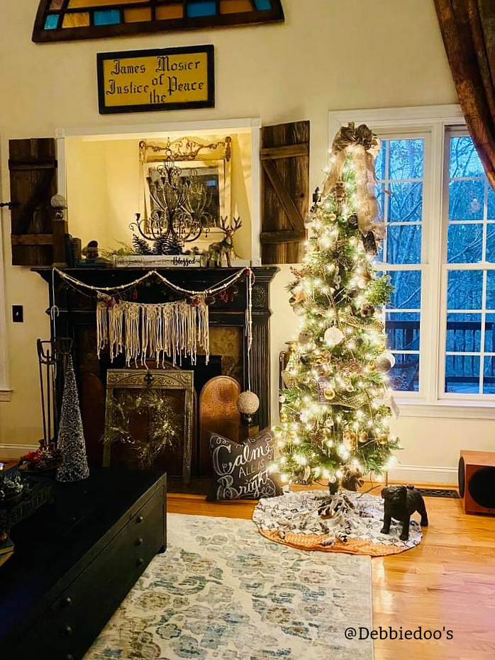 Bohemian Rustic Farmhouse Holiday decor