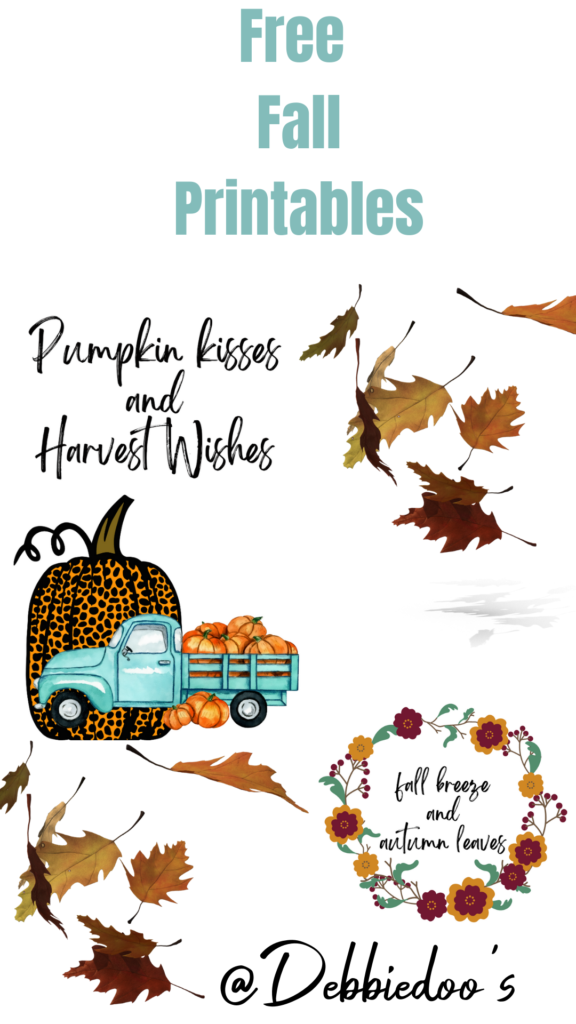 Free Fall Farmhouse Printables